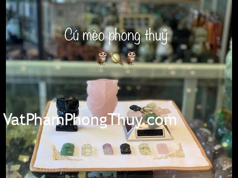 [Video] -Vật Phẩm phong thuỷ- Cú mèo mang lại lợi ích gì ???
