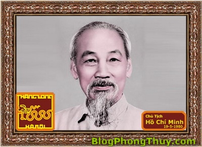 Tranh chân dung Bác Hồ - Chủ Tịch Hồ Chí Minh