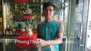 Anh Tiệp -Khách hàng mua Tỳ hưu bắc kinh xanh chuẩn BKX-S
