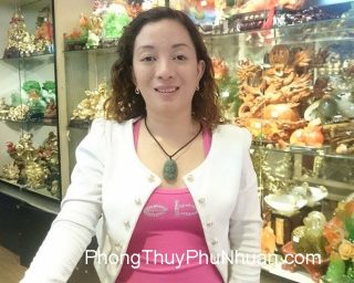 Chị Yến - Khách hàng mua Phật bản mệnh ngọc Đông linh S5068-8