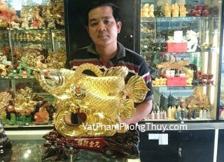 Anh Khải - Khách mua Cá kim long vàng A191