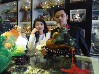 Anh Tùng - khách hàng mua tỳ hưu H145G
