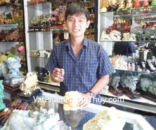 Anh Hoàng Long - khách hàng mua thiềm thừ hoàng long lớn H021 và cóc ngọc Myanmar S826
