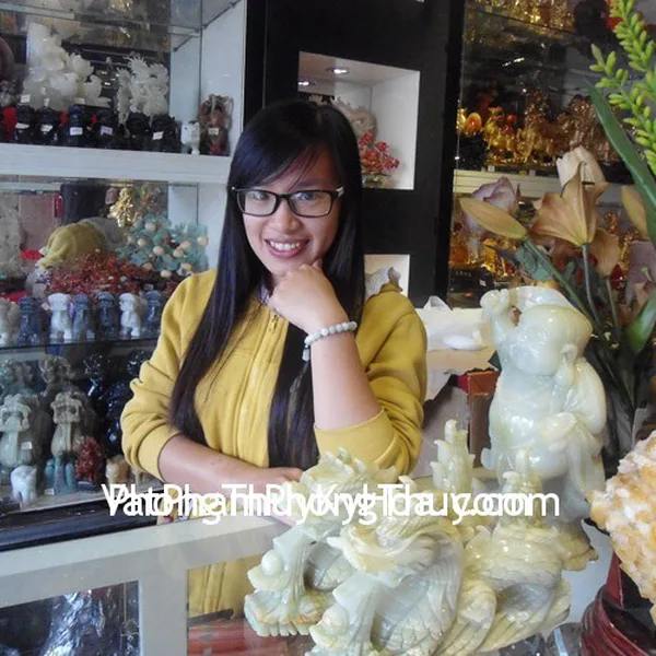 Chị Thiên Tử - khách hàng mua Chuỗi tỳ hưu Phỉ Thúy S5034