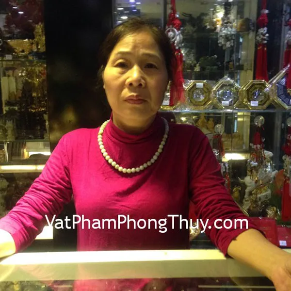 Cô Hương- khách hàng mua vòng cổ hạt Phỉ Thúy S770