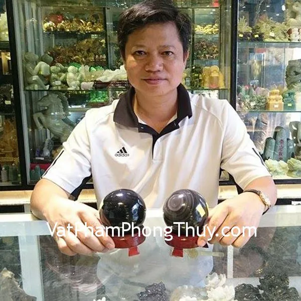 Anh Vĩnh - Khách hàng đã mua Quả cầu thạch anh đen