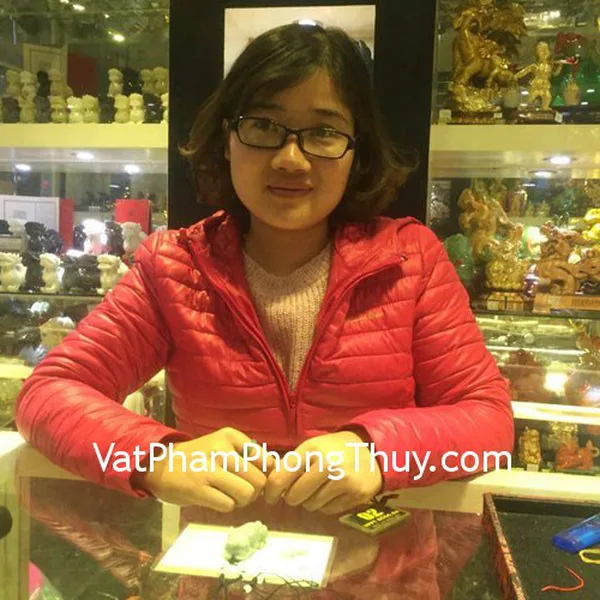 Chị Phương- khách hàng mua tỳ hưu ngọc Phỉ thúy S2000