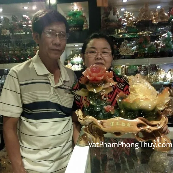 Anh Đậm - khách hàng mua tượng Thiềm Thừ Y057