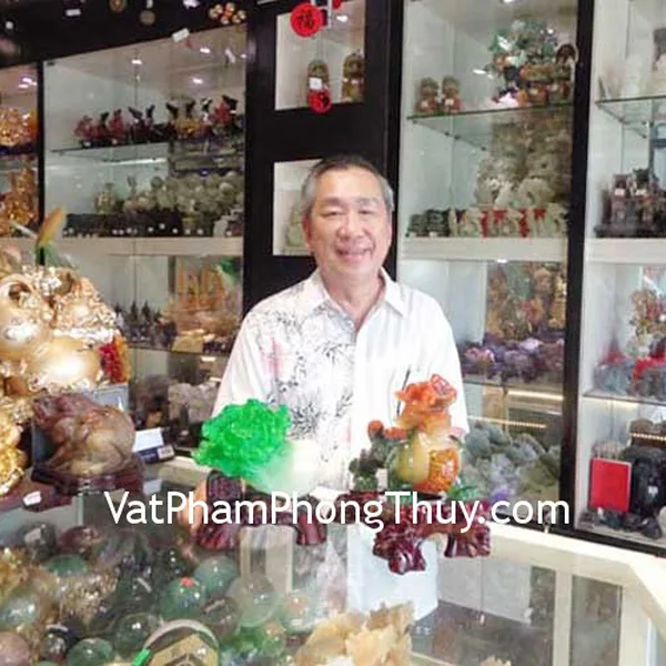 Chú Minh - khách hàng mua Tỳ hưu xanh K121M, Bắp cải xanh K193M