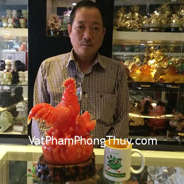 Chú Chiến-Khách hàng mua Gia đình gà đỏ trên đá G021A