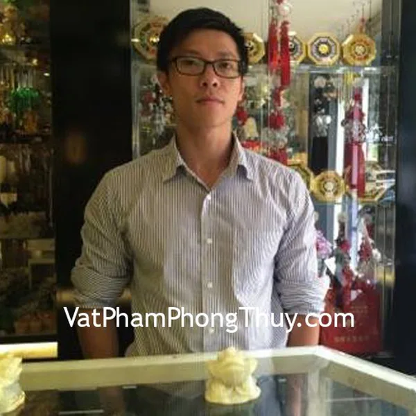 Anh Ninh- khách hàng mua thiềm thừ đá cẩm thạch Tây Tạng chuẩn CTT-S