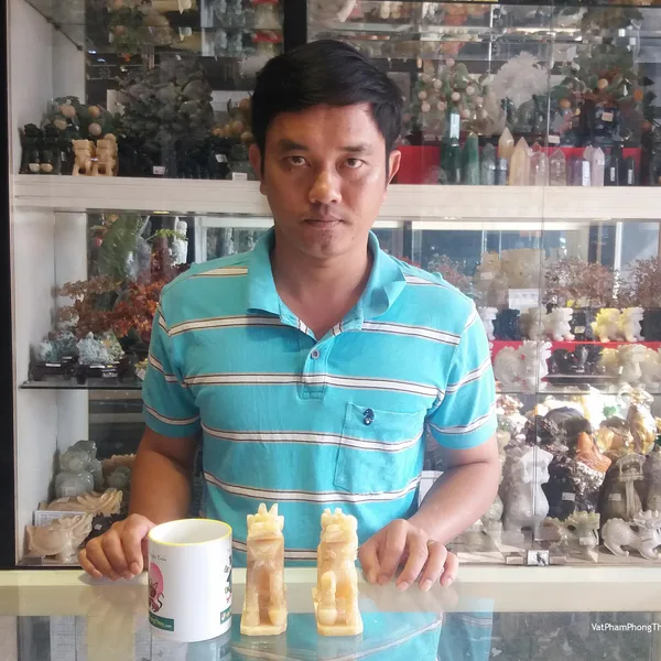 Anh Huy - khách hàng mua Cặp Kỳ lân Hoàng long GM032