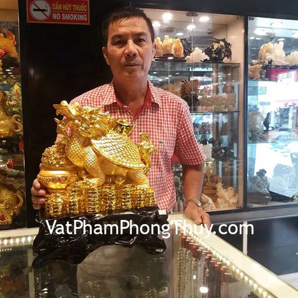 Anh Thành - Khách hàng mua Rùa đầu rồng khủng trên đống vàng C086A