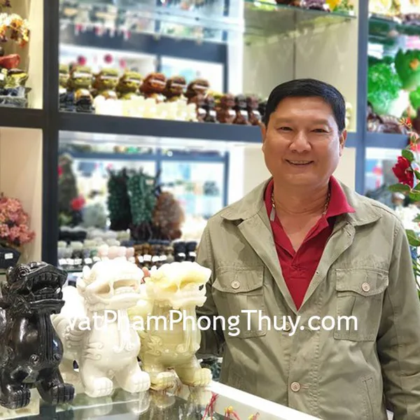 Anh Hoàng - khách hàng mua bộ ba tỳ hưu bắc kinh khủng BKD-L, BKT-L, BKX-L