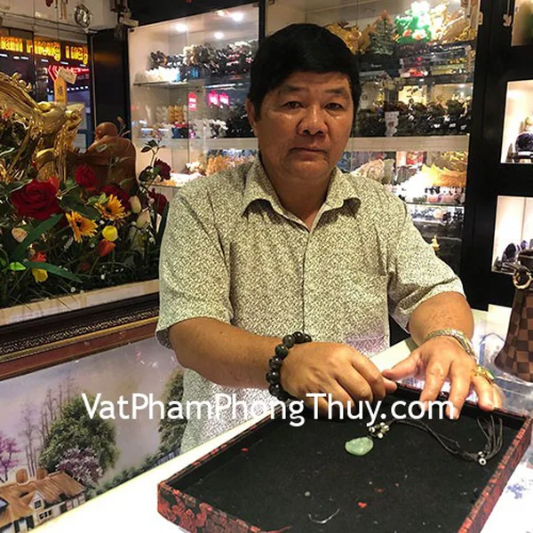 Anh Xuyên-khách hàng mua Chuỗi thạch anh ưu linh Uruguay S5107-S5-16512 và Phật bản mệnh Phỉ Thúy xanh đậm sắc sảo A+ nhỏ (Tuất + Hợi) - Adida S6865-8