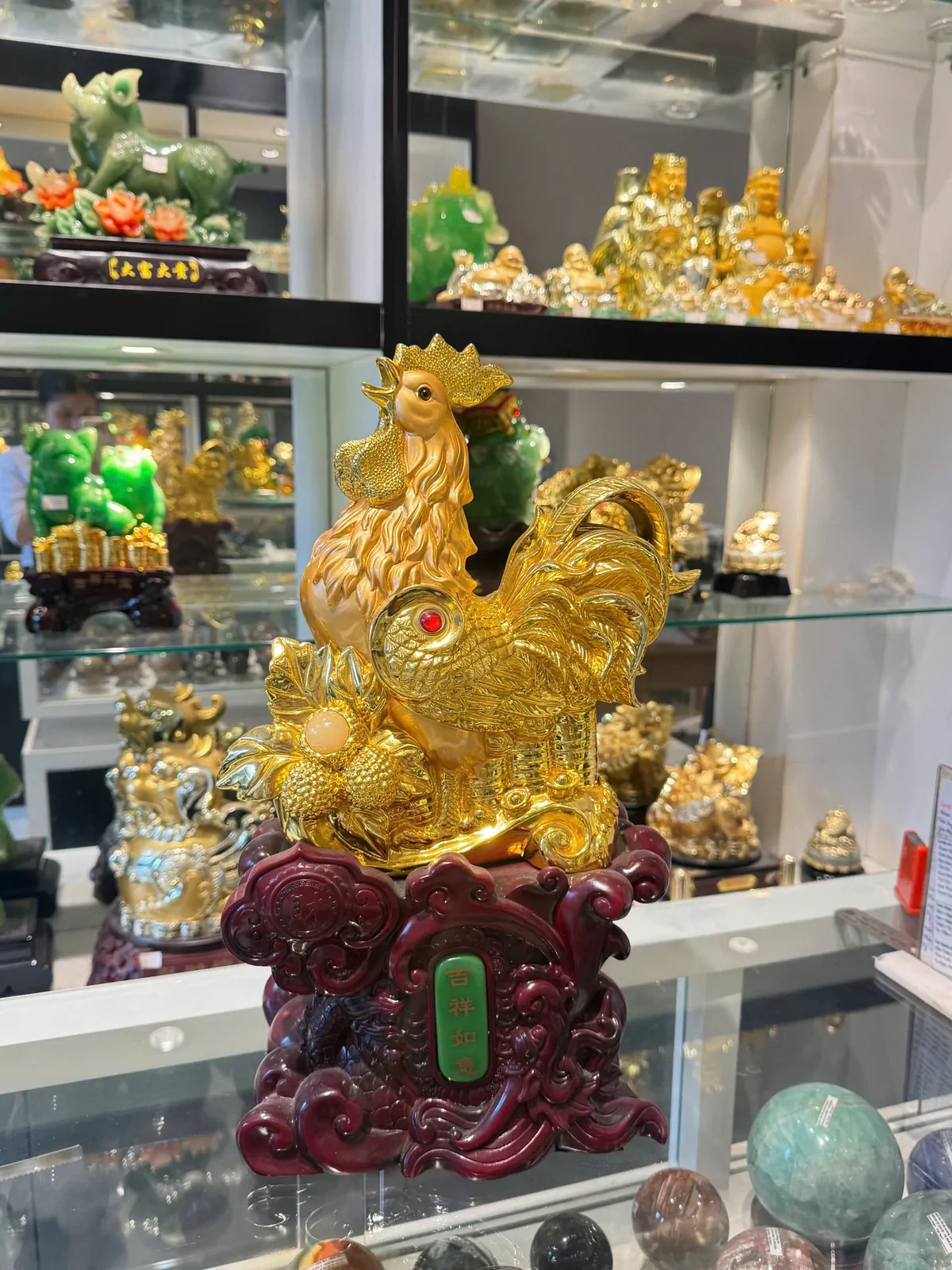 Gà trên như ý chùm vải - Đại cát đại lợi G031A