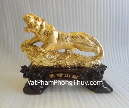 Cọp vàng đế gỗ trung - hổ tiếu sanh hà A200