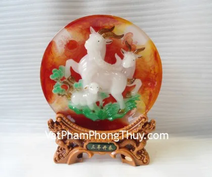 Dê 3 con trắng, trăng đỏ - tam dương khai thái H081G