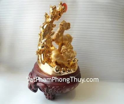 Dê 3 con vàng, gốc đa - tam dương khai thái H020G