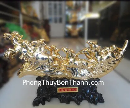 Ngựa thạnh thế hồng phong vàng FY219