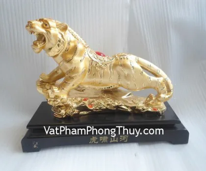 Cọp đế gỗ vuông to - hổ tiếu sanh hà A204