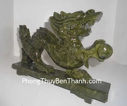 Rồng đá lam ngọc lớn K026-1