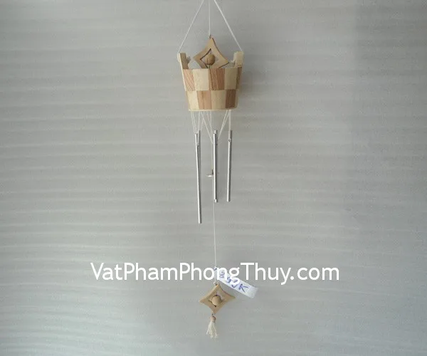 Chuông gió 5 ống - 5 mặt trời CG1252