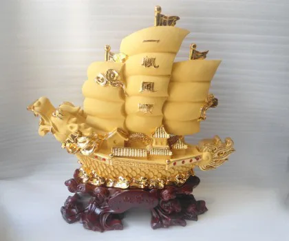 Thuyền rồng vàng sa kim lớn - nhất phàm phong thuận K095M