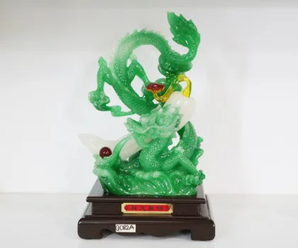 Rồng xanh củ sâm trắng - Tường long hiến thị G082A