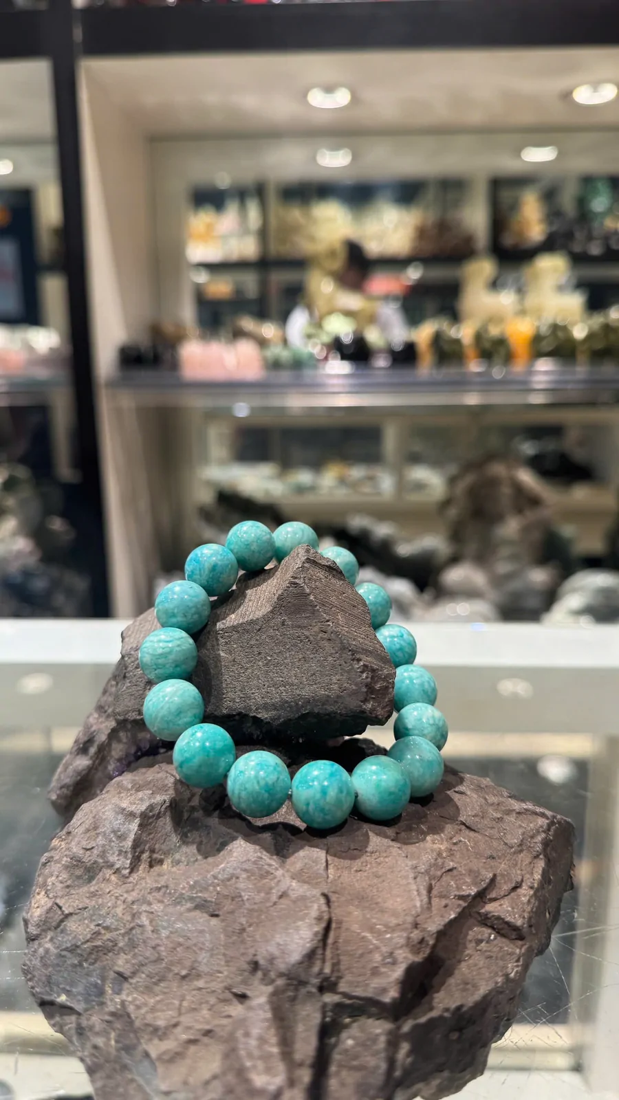 Chuỗi Thiên Hà xanh Peru A+++ (52.4g - 16 bi) S6374-S4-6603
