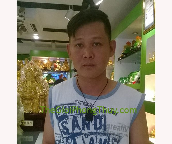 Anh Phát - khách hàng mua mặt đeo cổ Dê Như Ý Hắc Ngà FS5135