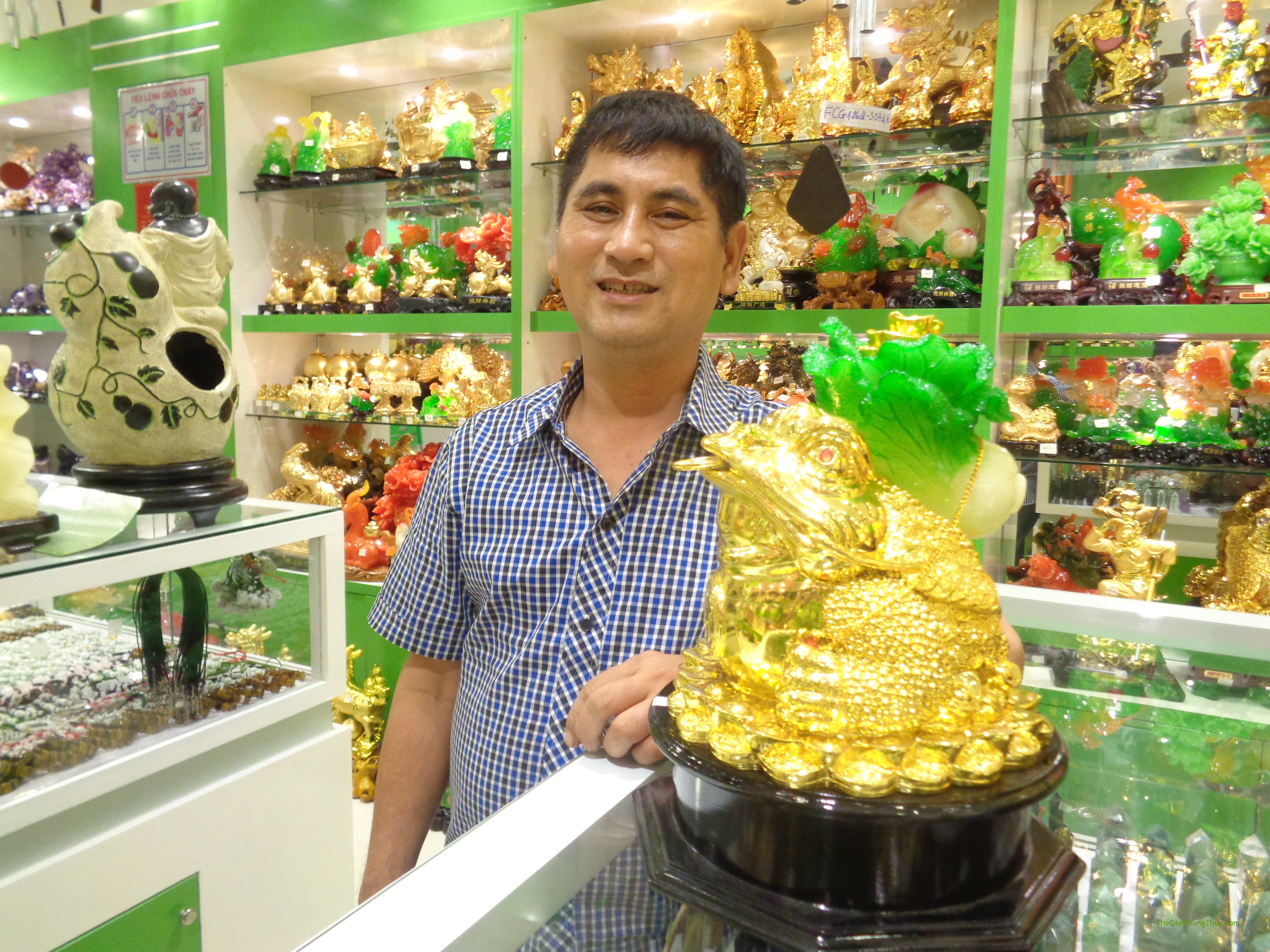 Anh Hưng - Khách hàng mua Thiềm Thừ phong thủy FH156G