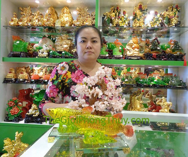 Chị Thanh - Khách hàng mua cá kim long FH291G và cây tài lộc FHCA266