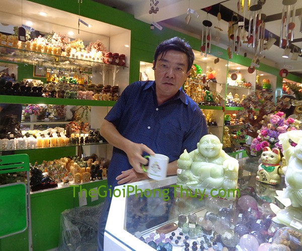 Anh Tuấn - Khách hàng mua tượng Phật Di Lạc cẩm thạch FPDL-CTN