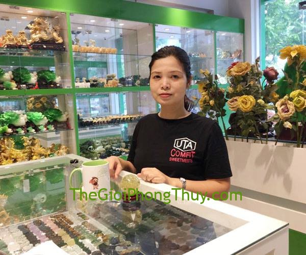 Chị Hồng - Khách mua Quả cầu thạch anh vàng đặc biệt FGM150-F4-4248