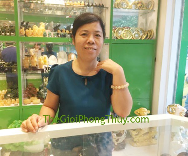 Cô Hà - Khách mua Chuỗi thạch anh tóc vàng Urugauy A+ FS6368-F4-5487
