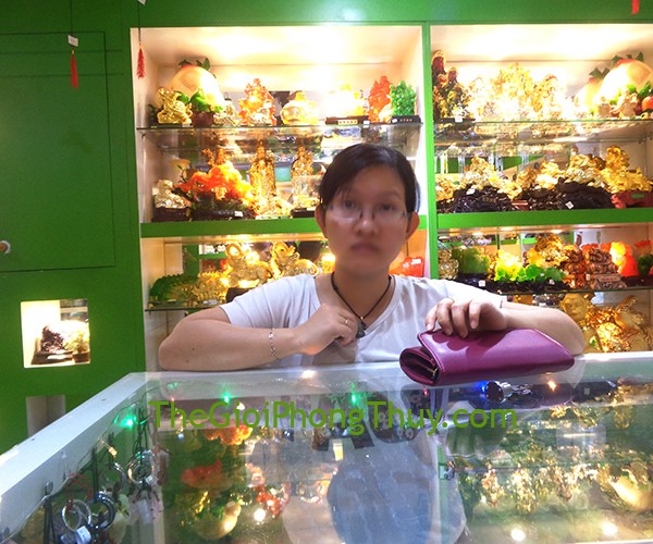 Chị Hoài Anh - Khách Hàng mua Di lạc ngọc Myanmar FS839
