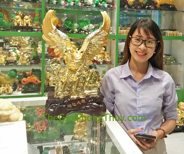 Chị Quỳnh - Khách mua Đại bàng vàng tung cánh - hồng vận đại triển FH482G
