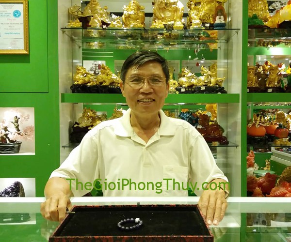 Chú Thạch - Khách mua Chuỗi thạch anh tím đậm A FS6651-F2-2378