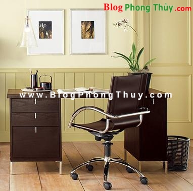 Xếp đặt bàn làm việc theo Phong thủy