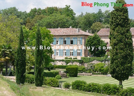 Bố trí cây xanh hài hòa cùng phong thủy
