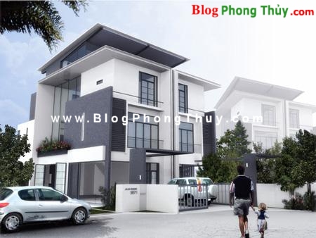 Kiến trúc nhà theo phong thuỷ