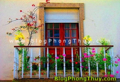 Phong thủy cho ban công nhà bạn