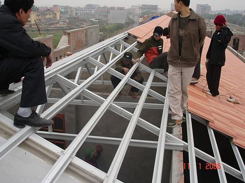 Cách tính số lượng Huỳnh Tử (Xà gồ) tốt cần thả trên mỗi mái nhà!