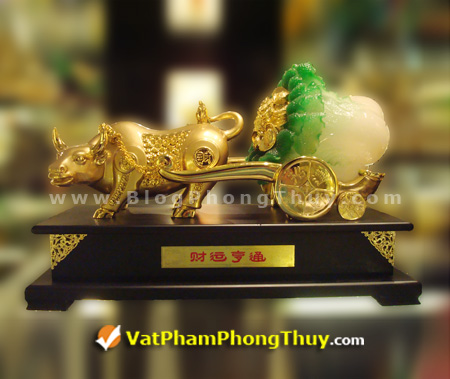 Trâu vàng kéo xe cải A140