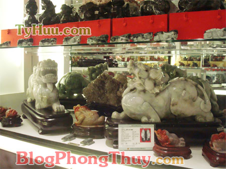 Vài hình ảnh về Tỳ Hưu Ngọc Phỉ Thúy hàng khủng tại Shop Tỳ Hưu