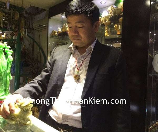 Anh Quang- khách hàng mua tỳ hưu xanh BKX-M