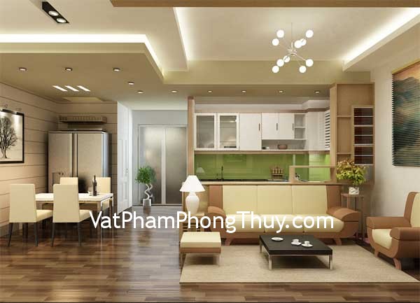 Xem phương vị cho các khu chức năng trong nhà