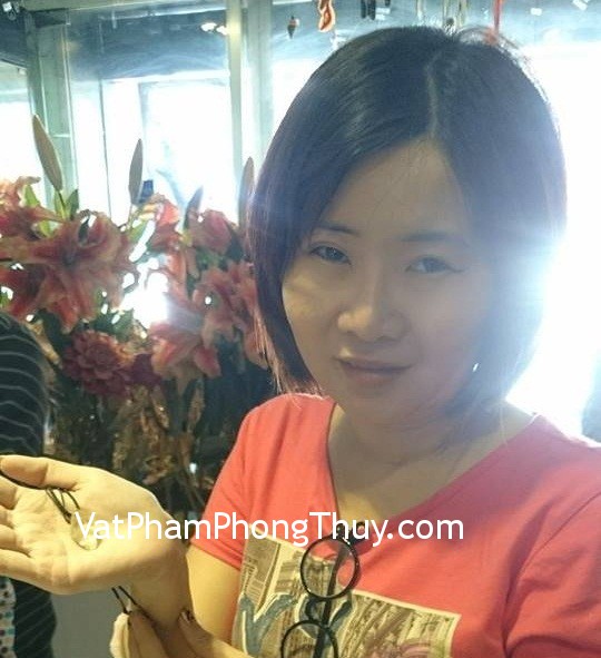 Chị Yến - Khách mua mặt thiềm thừ thạch anh vàng S792