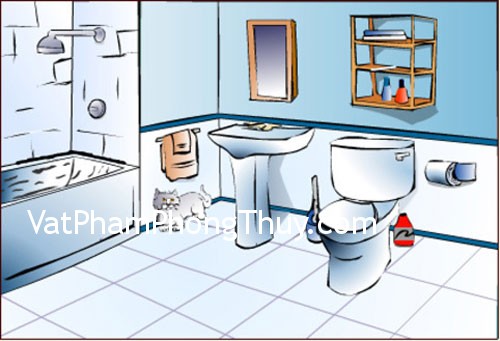 Nguyên tắc bố trí cho phòng tắm, nhà vệ sinh
